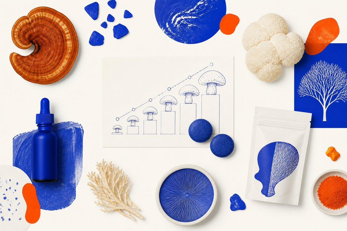 Steps 25, 50, 100 next to blue tablets
